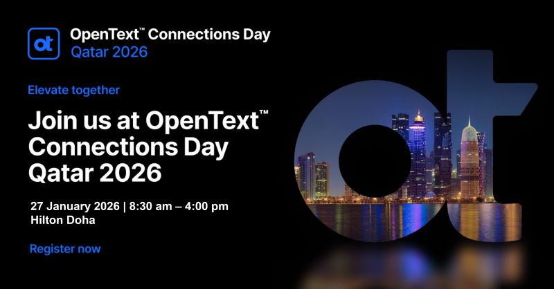 OpenText Connections Day Qatar (OT Connections Day Qatar)