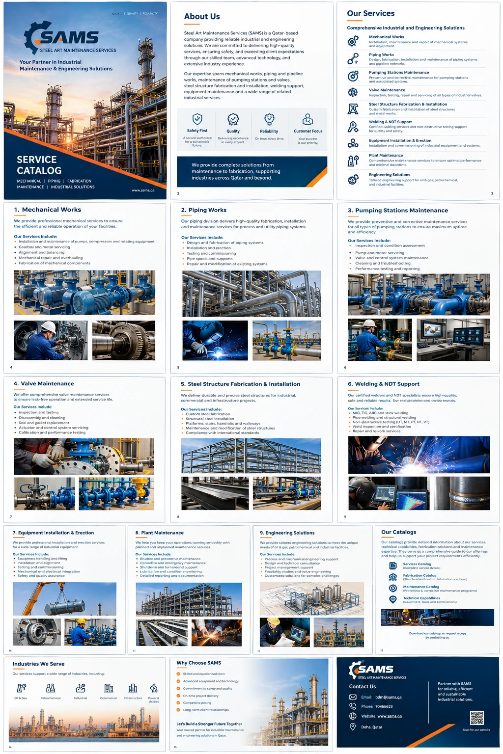 STEEL ART MAINTENANCE SERVICES (SAMS) | QATAR